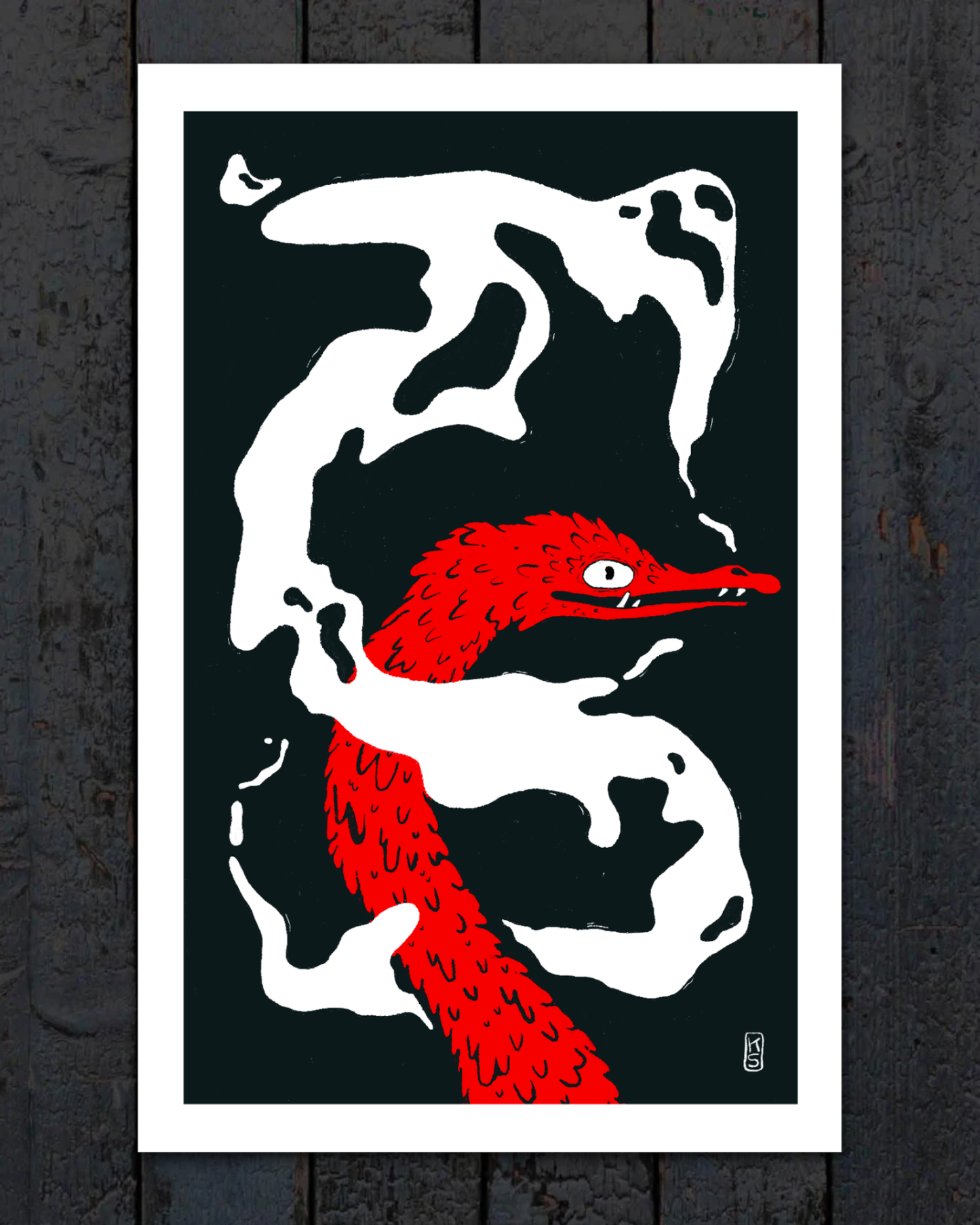 Print - Red Dragon