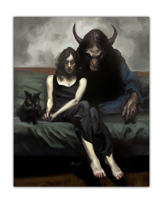 Print - Comfortable with my Demons