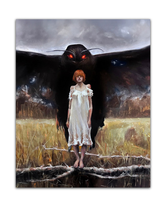Print - Mothman: Prophetic Whispers