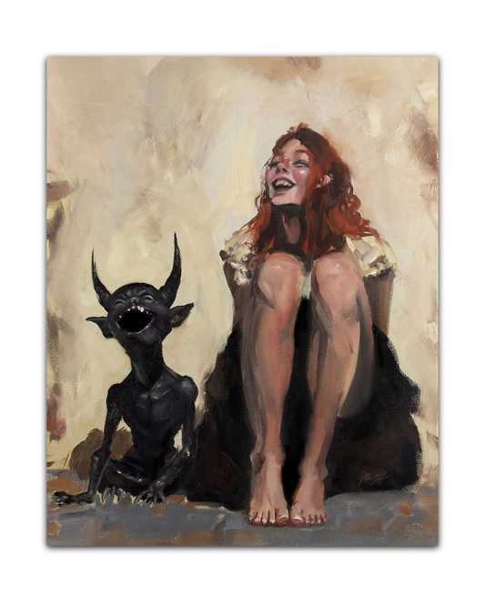 Print - Sharing a Laugh