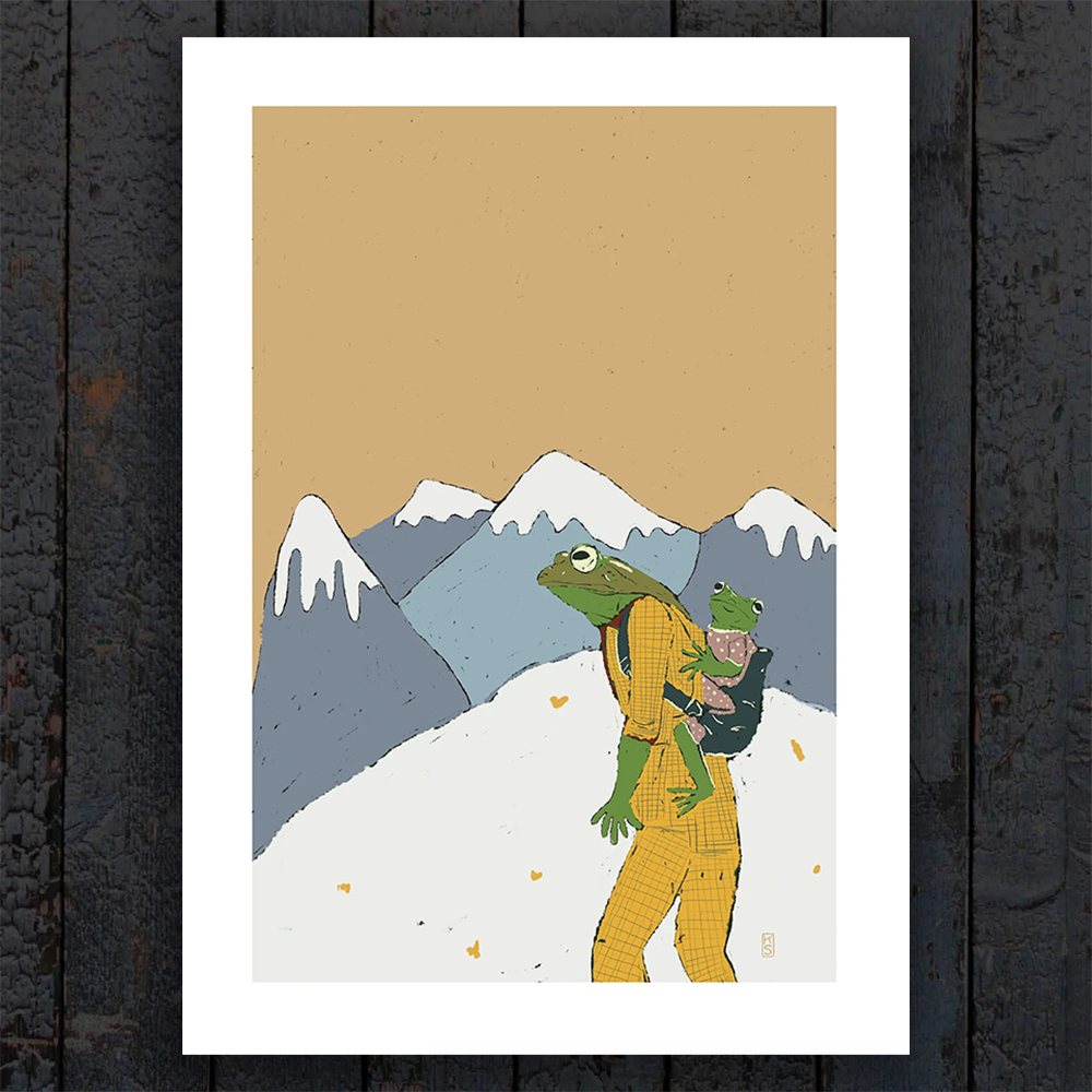 Print- Frogs