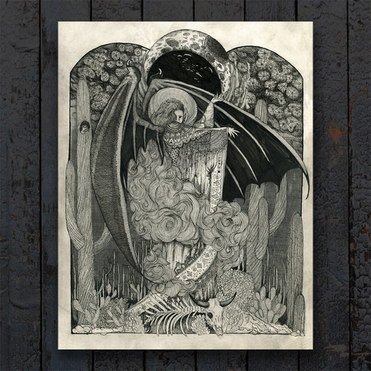 Print - Who Flies At Night