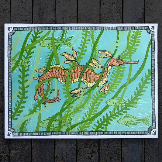 Print - Weedy Sea Dragon