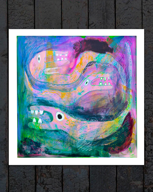 Print - Purple Babes