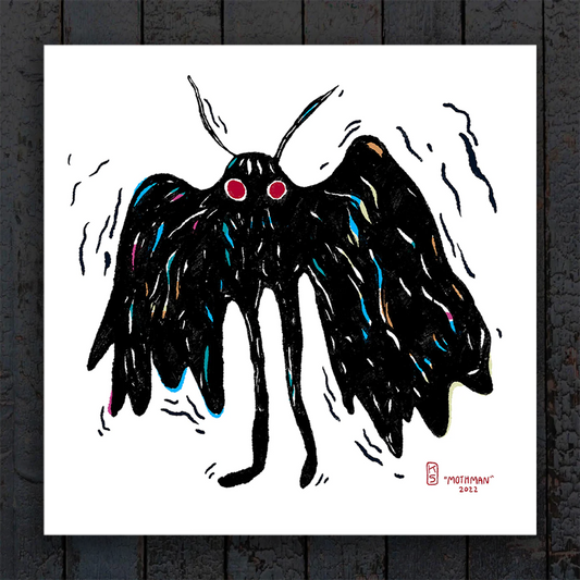 Print - Mothman