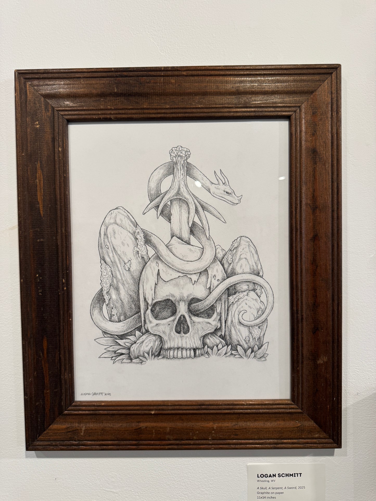 A Skull, A Serpent, A Sword