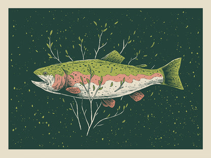 Print - Rainbow Trout