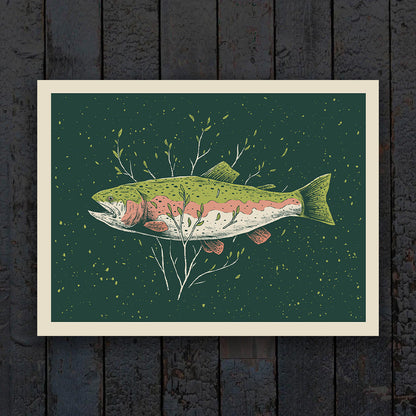 Print - Rainbow Trout