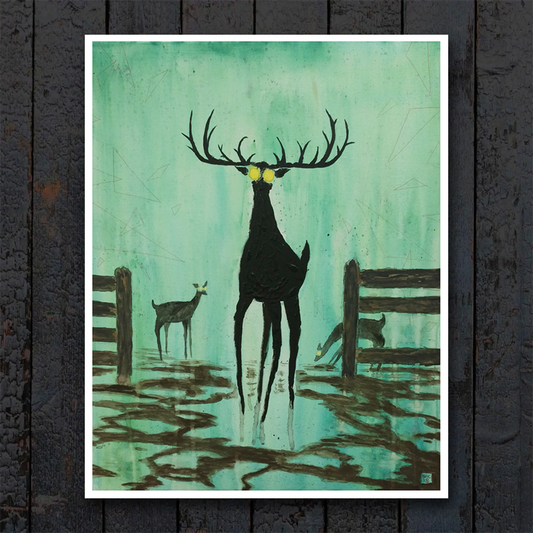 8x10 Print - Not Deer