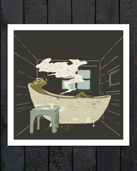 Print - Self-Care Frog