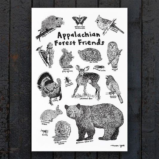 Print - Appalachian Forest Friends