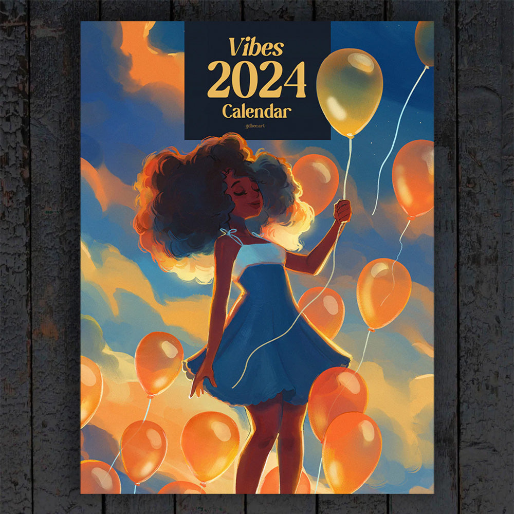 2024 Calendar - Vibes